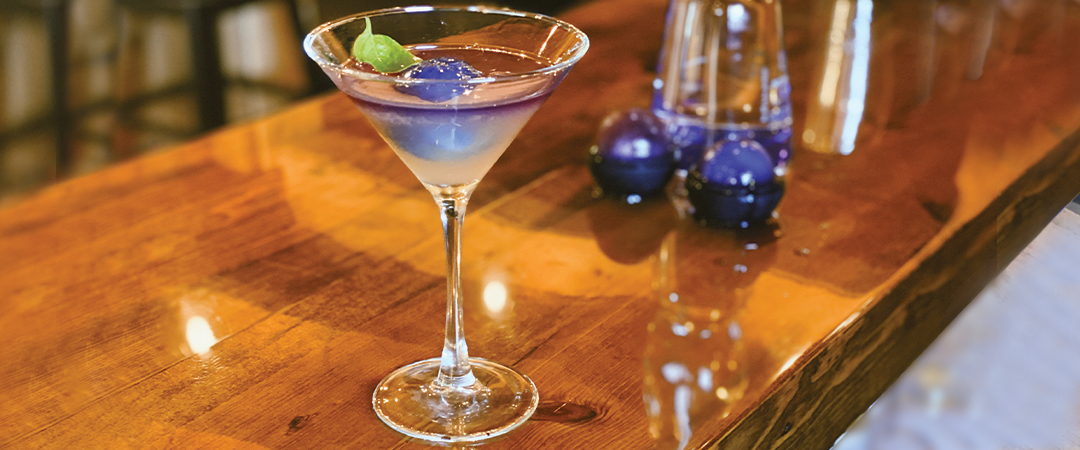 "The Purple Halo" with Pâte de Fruit