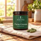 Farm Greens Capsules jar