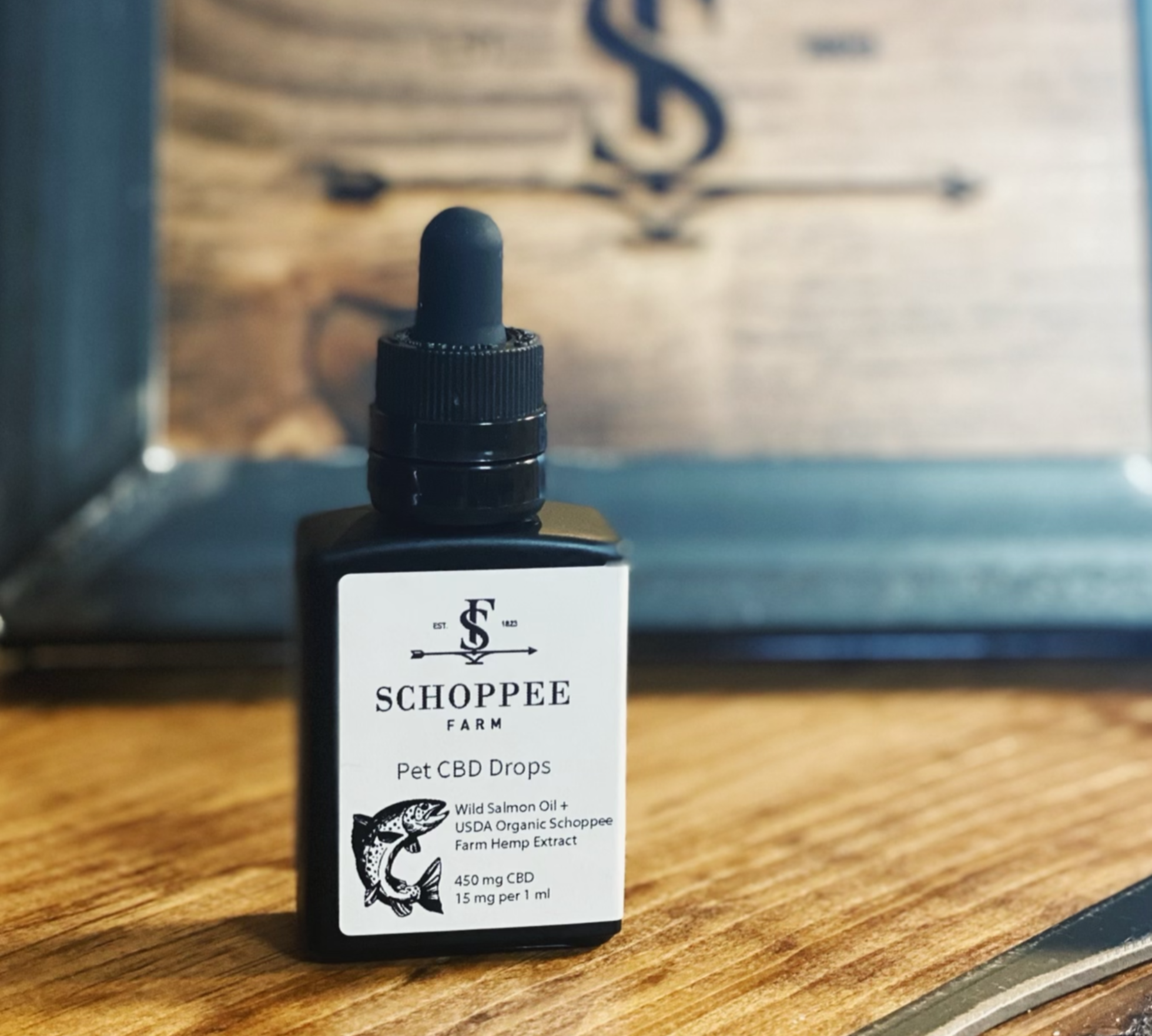 Pet CBD Drops • Wild Alaskan Salmon • 450mg and 900mg