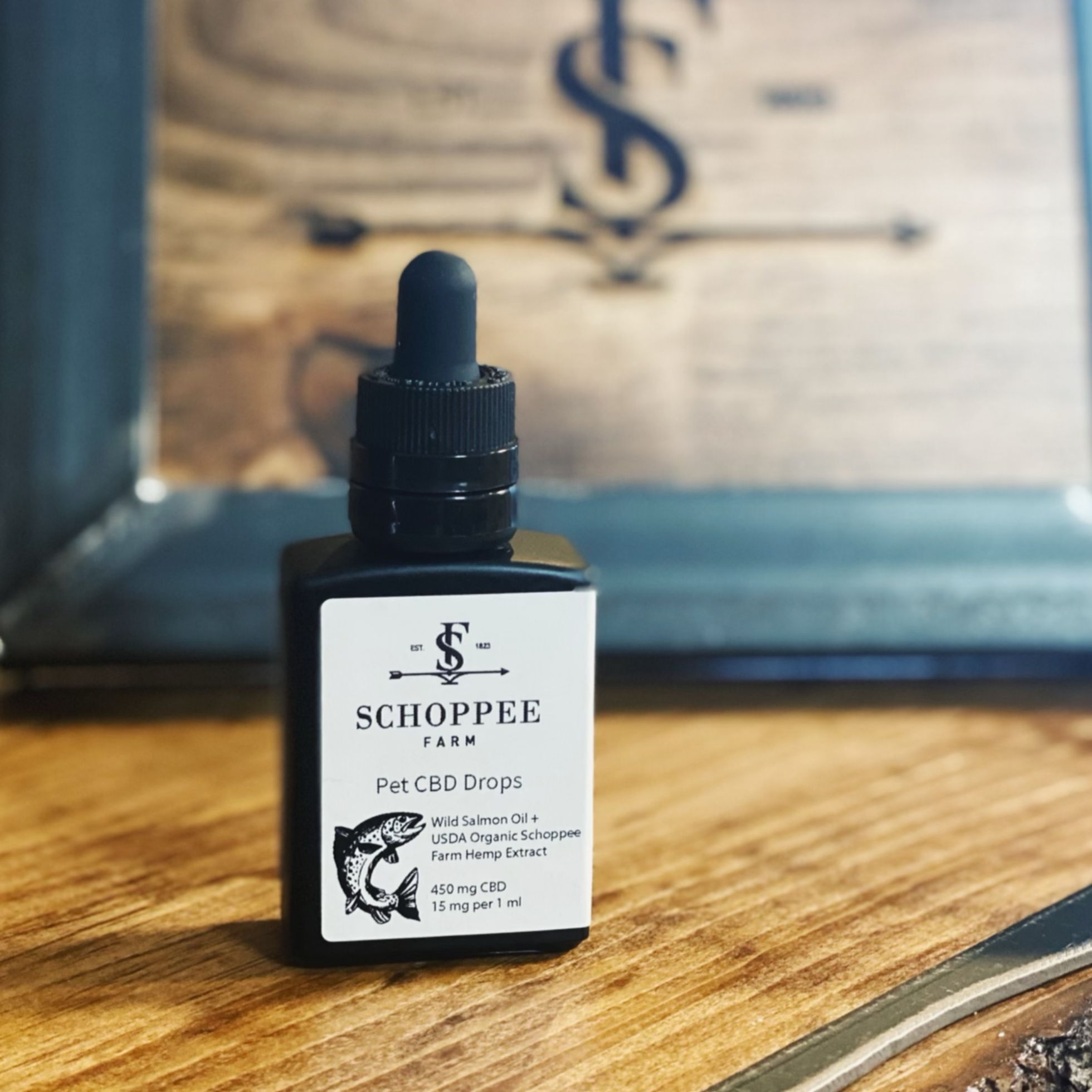 Pet CBD Drops • Wild Alaskan Salmon • 450mg and 900mg